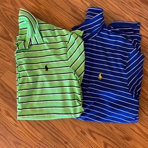 Lot of 2 Ralph Lauren performance polo golf large